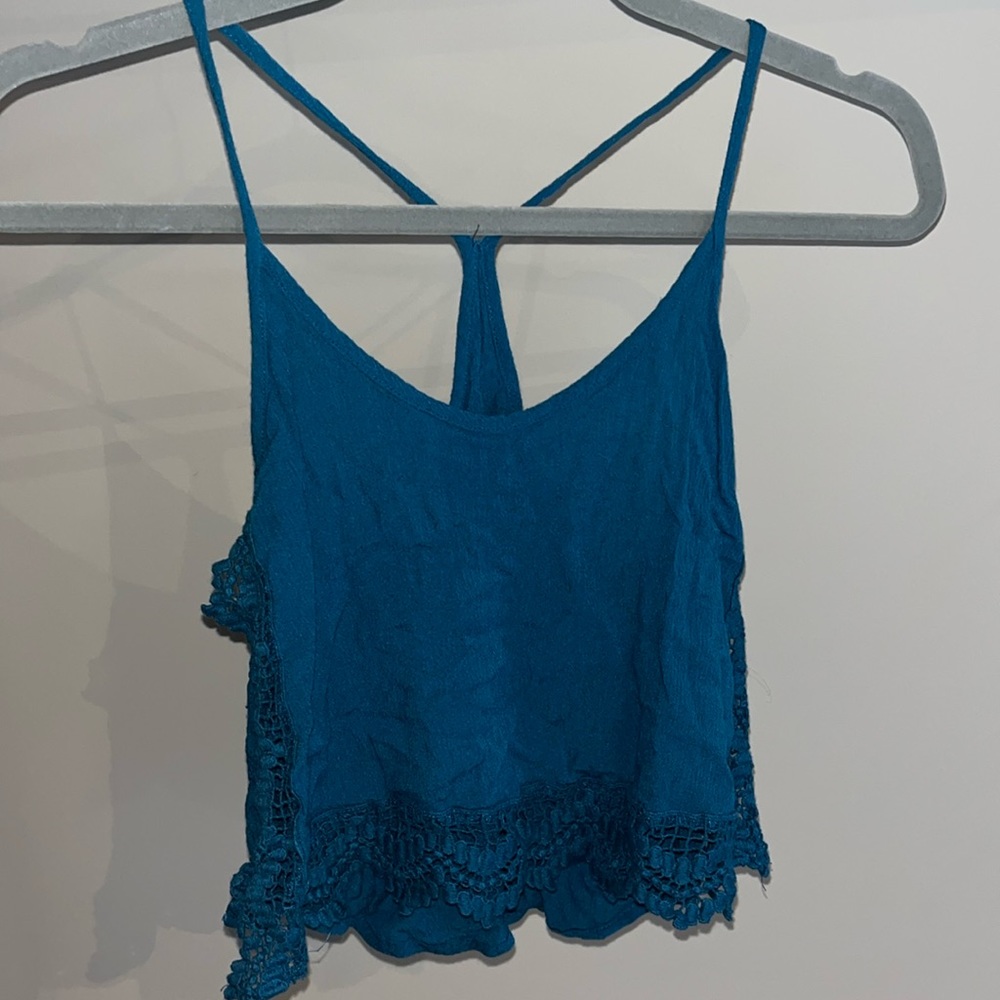 Racer back crop top